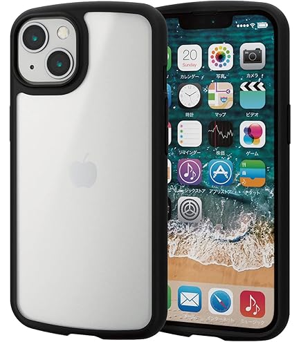 Amazon.co.jp: エレコム iPhone 13/ハイブリッドケース/TOUGH SLIM